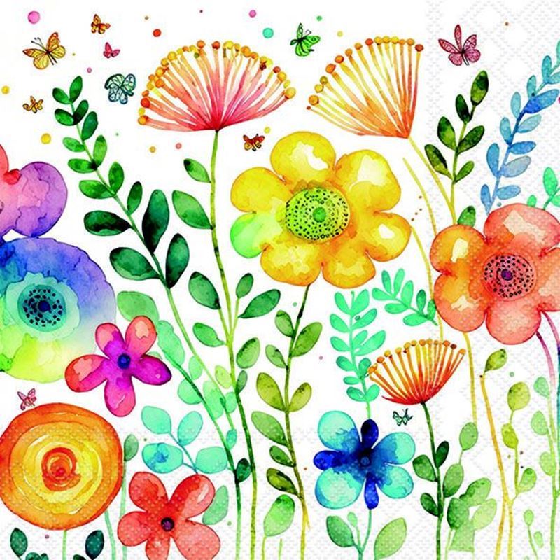 Paperie – Ambiente Luncheon 3-Ply 33x33cm Paper Napkins Pack of 20 Vibrant Spring White (Made in the Netherlands) Paperie – Ambiente Luncheon 3-Ply 33x33cm Paper Napkins Pack of 20 Vibrant Spring White (Made in the Netherlands)