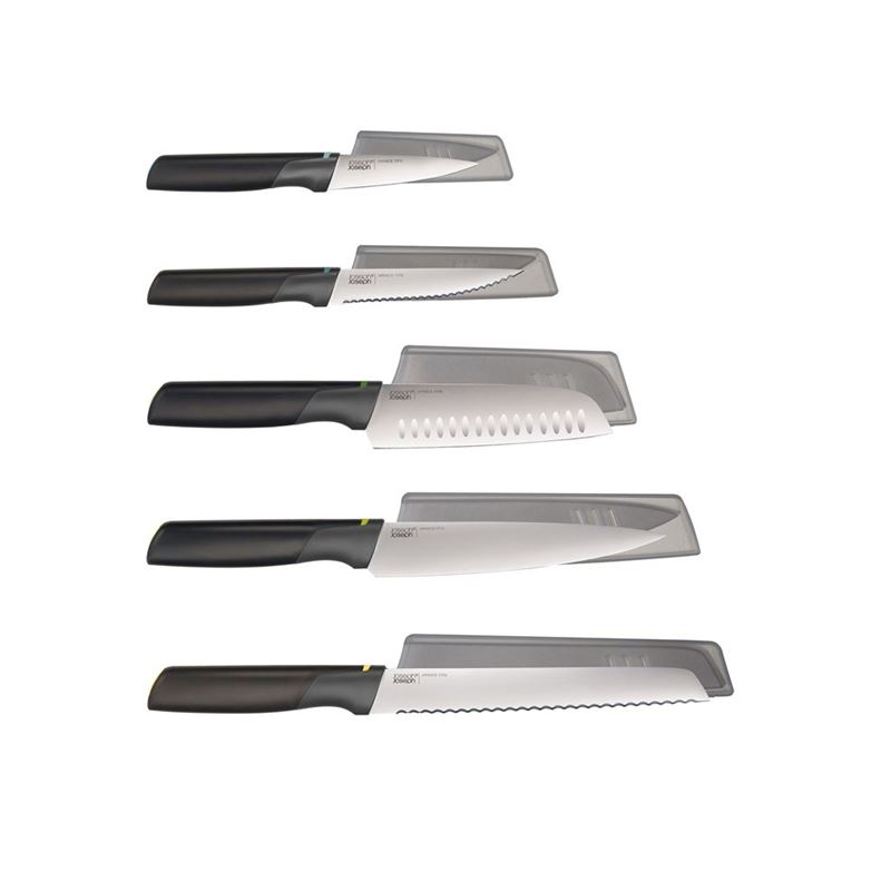 Joseph Joseph – Duo 5pc Knife Set with Protective Sheath