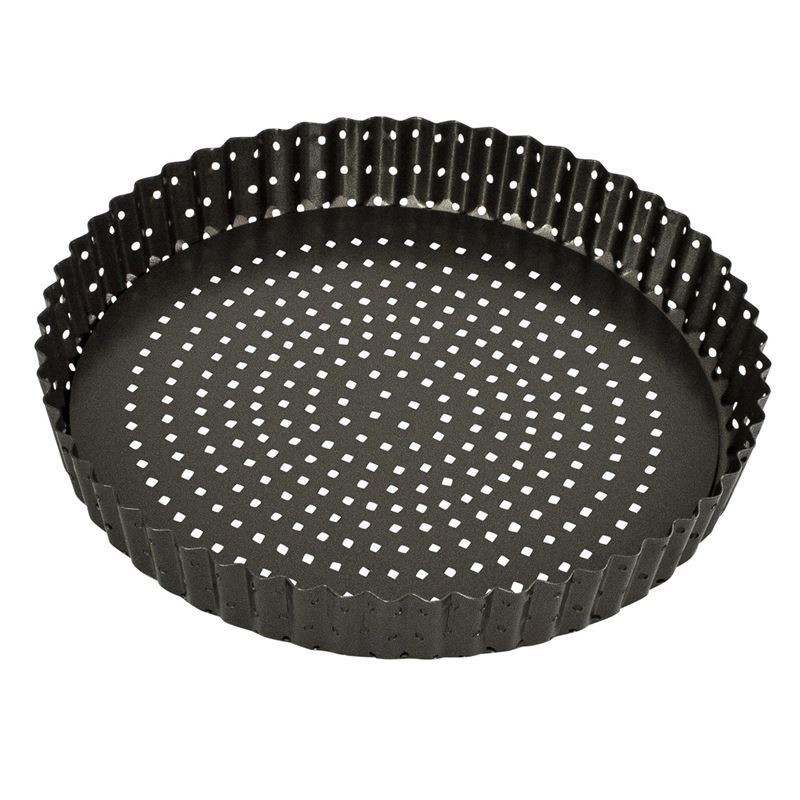 Bakemaster – Perfect Crust Non-Stick Loose Base Quiche Pan 23×3.5cm