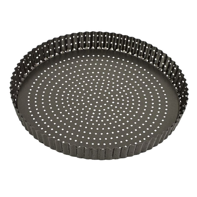 Bakemaster – Perfect Crust Non-Stick Loose Base Quiche Pan 30×3.5cm