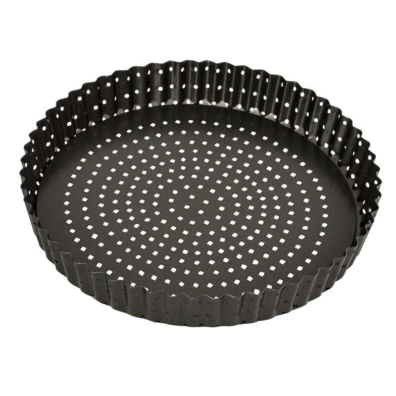 Bakemaster – Perfect Crust Non-Stick Loose Base Quiche Pan 25×3.5cm