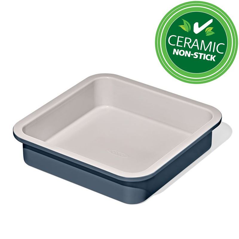 Oxo Good Grips – Non-Stick Pro Ceramic Bakeware Square Cake Pan 23cm