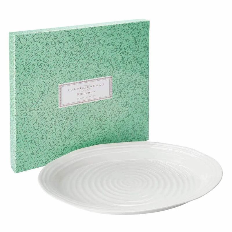 Sophie Conran for Portmeirion – Ice White GIANT 50cm Turkey Platter