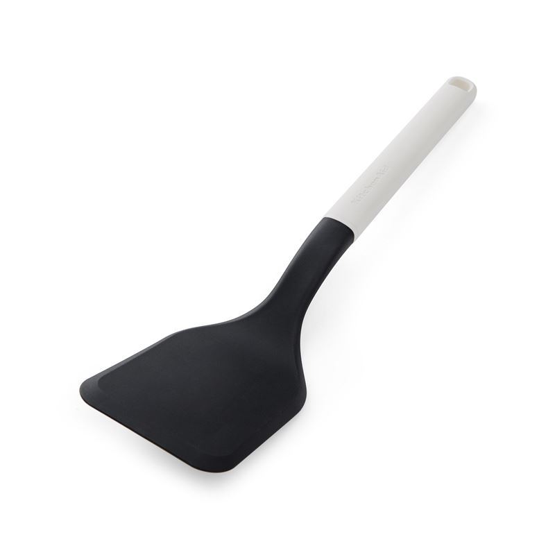 KitchenAid – Classic Porcelain White and Nylon Solid Turner