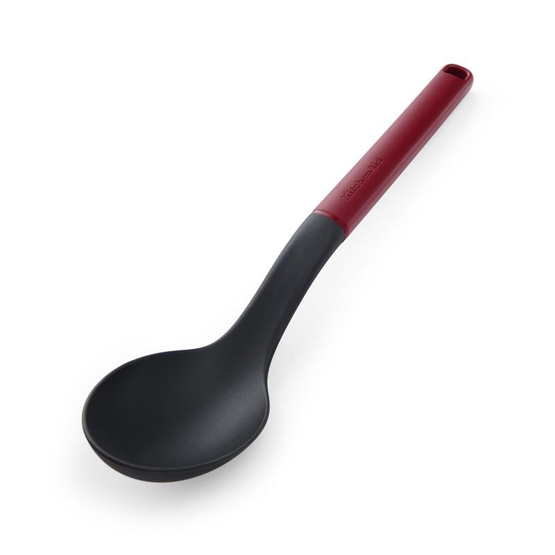 KitchenAid – Classic Empire Red and Nylon Cooking Spoon