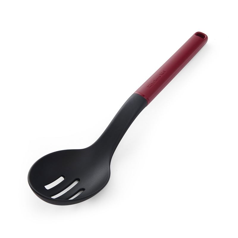 KitchenAid – Classic Empire Red and Nylon Slotted Spoon