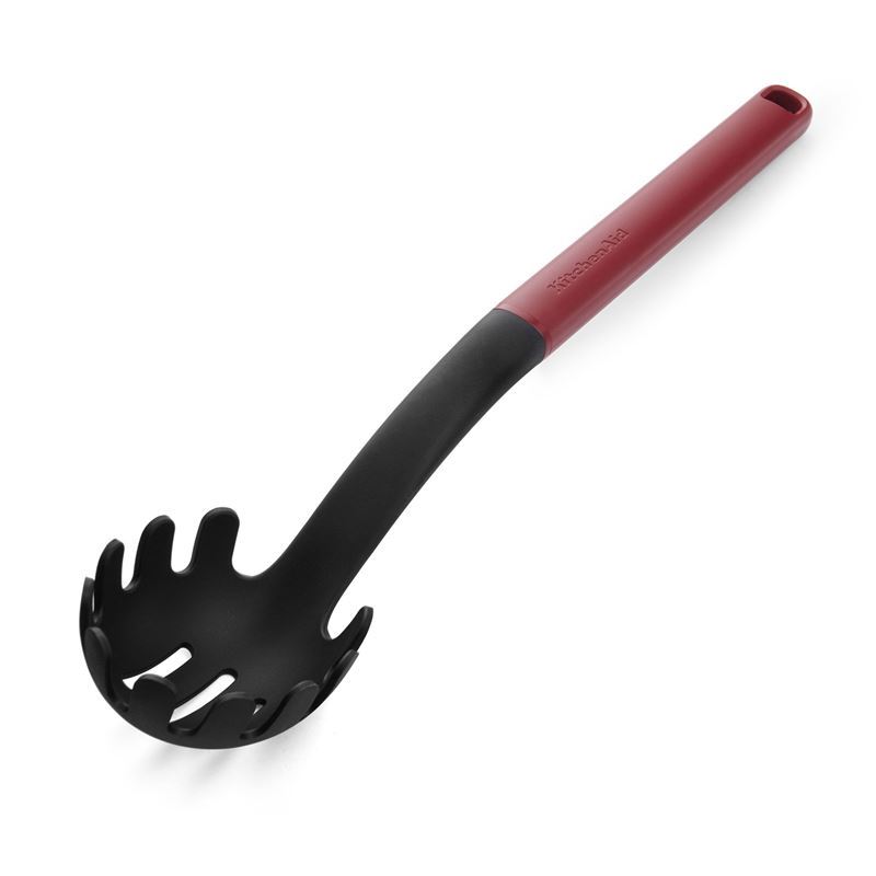 KitchenAid – Classic Empire Red and Nylon Pasta Server
