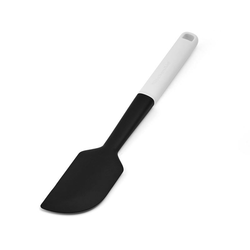 KitchenAid – Porcelain White Silicone Head Scraper Spatula