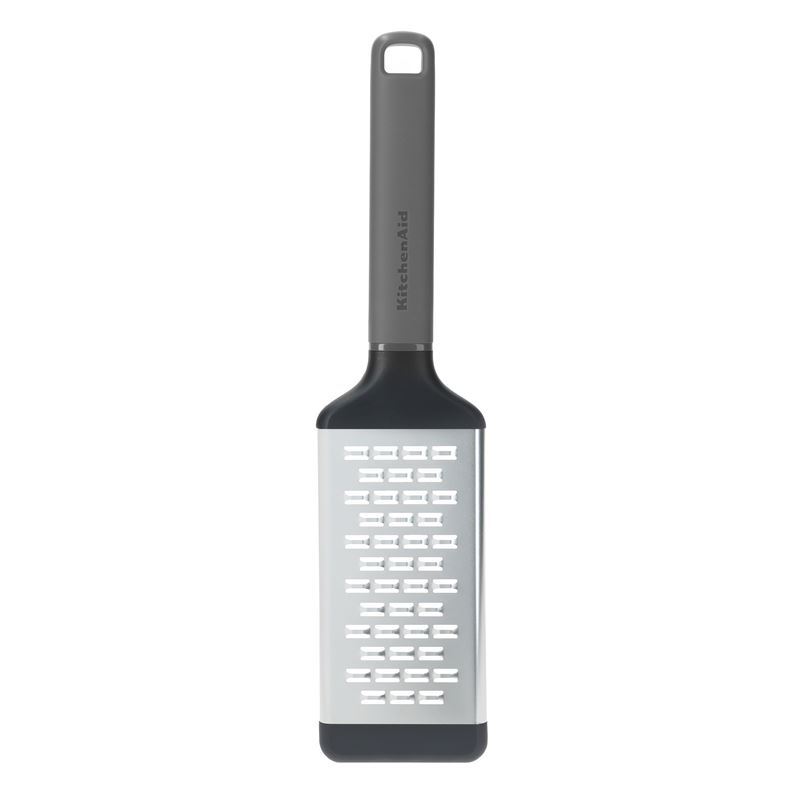 KitchenAid – Classic Medium Etched Grater Charcoal Grey