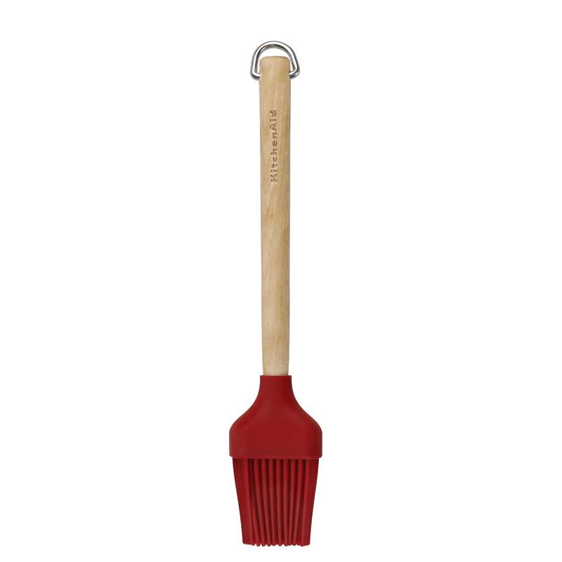 KitchenAid – Birchwood & Empire Red Silicone Basting Brush