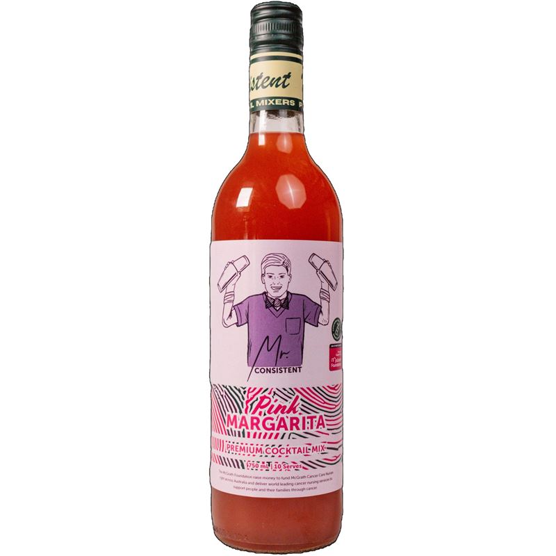 Mr Consistent – Pink Margarita Mixer 750ml (Product of Australia)