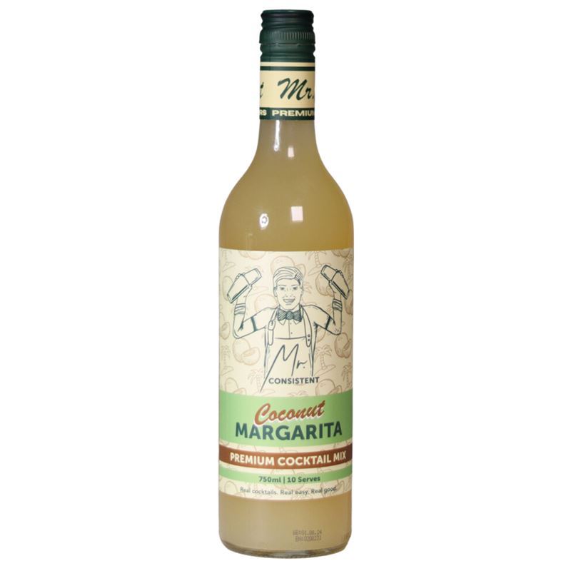 Mr Consistent – Coconut Margarita Mix 750ml (Product of Australia)