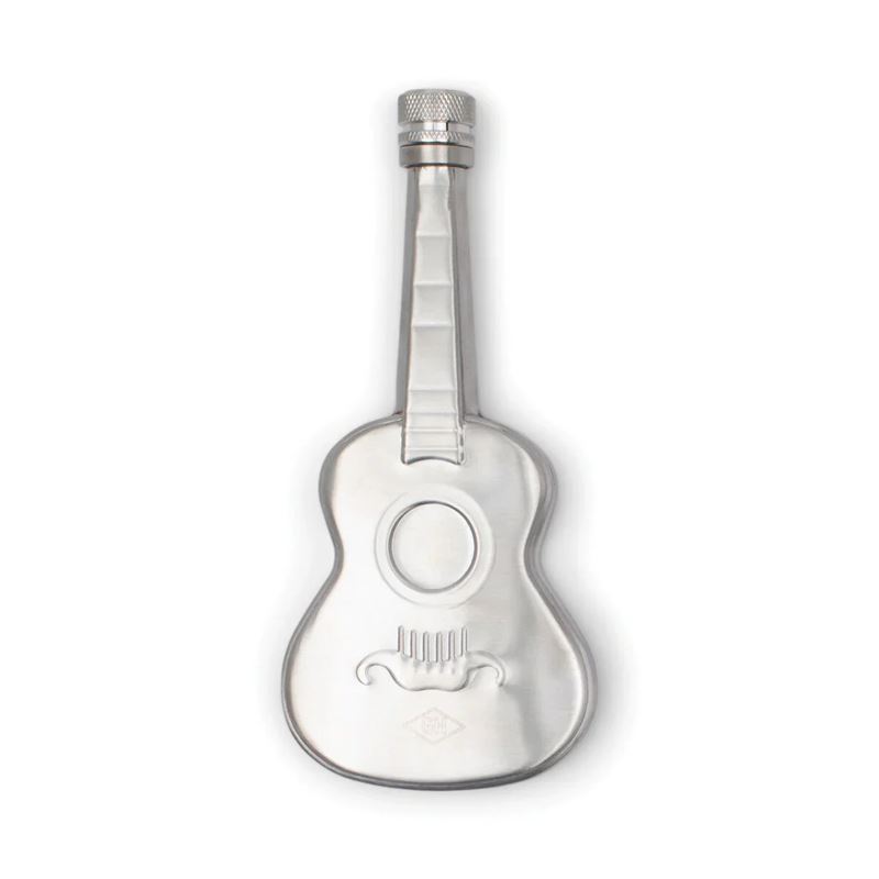 Gentleman’s Hardware – Stainless Steel Guitar Hip Flask 142ml
