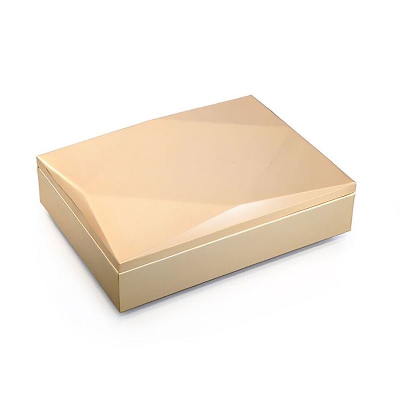 Whitehill – Lewis Gold Finish Jewellery Box 15x20cm