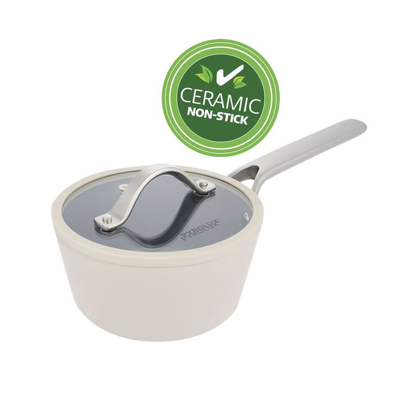 Pyrolux – Nexgen CERAMIC Non-Stick Induction Ivory 16cm Saucepan 1.3Ltr