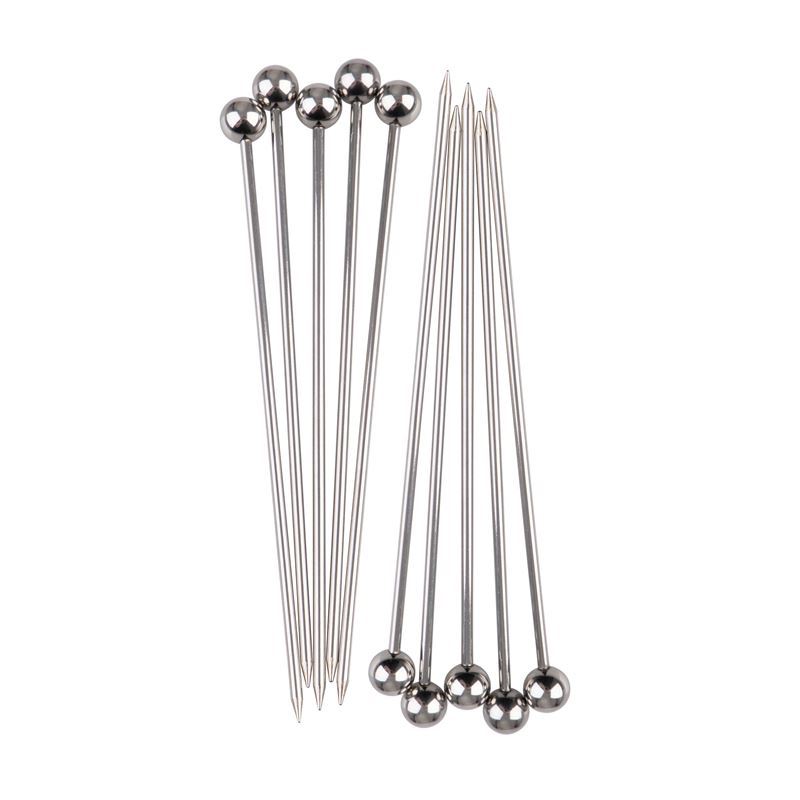 Bartender – Stainless Steel Cocktail Picks Set of 10
