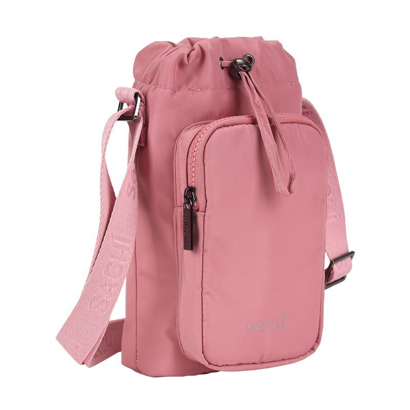 Sachi – Crossbody Lite Insulated Bottle Bag Blush