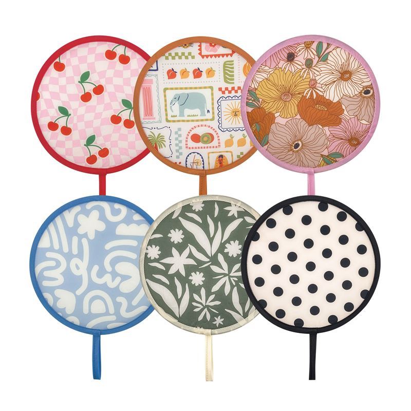 Sachi – Pop Folding Travel Fan Assorted Designs