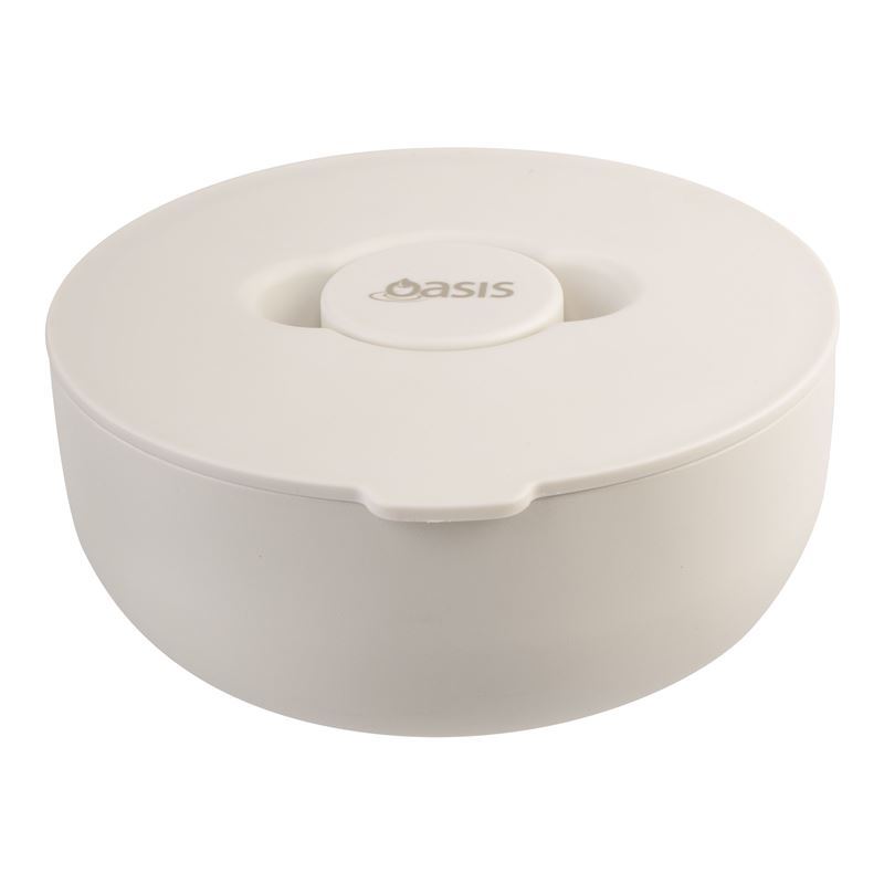 Oasis – Stainless Steel Double Wall Insulated Fresh’n’Go Lunch Bowl 950ml Alabaster