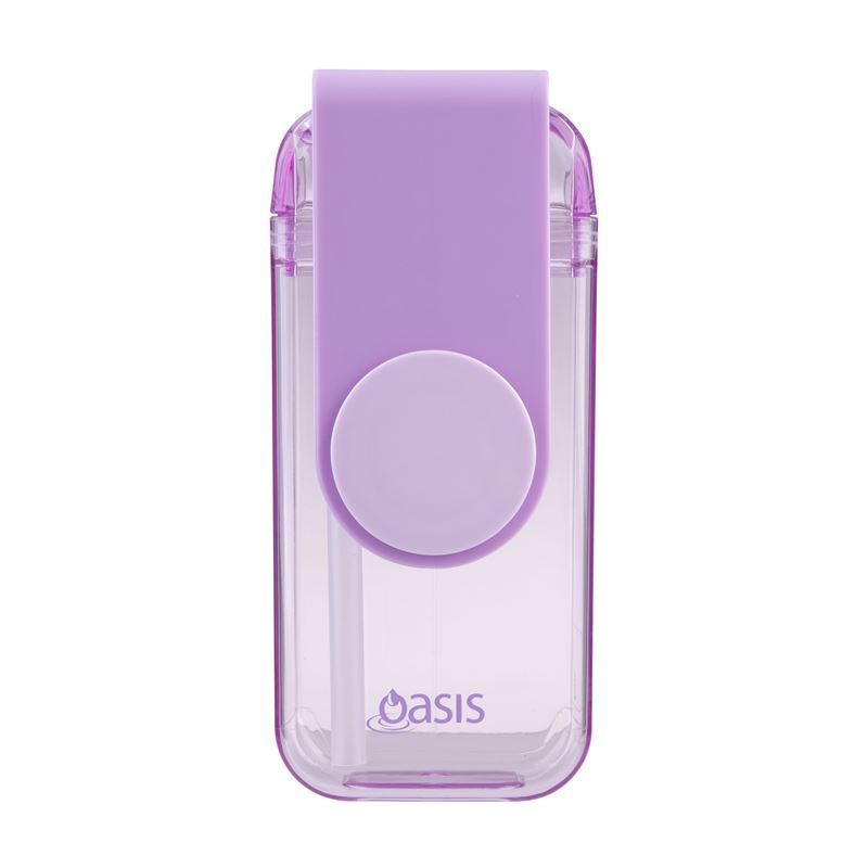 Oasis – Kids Tritan Juice Box with Straw 300ml Lavender