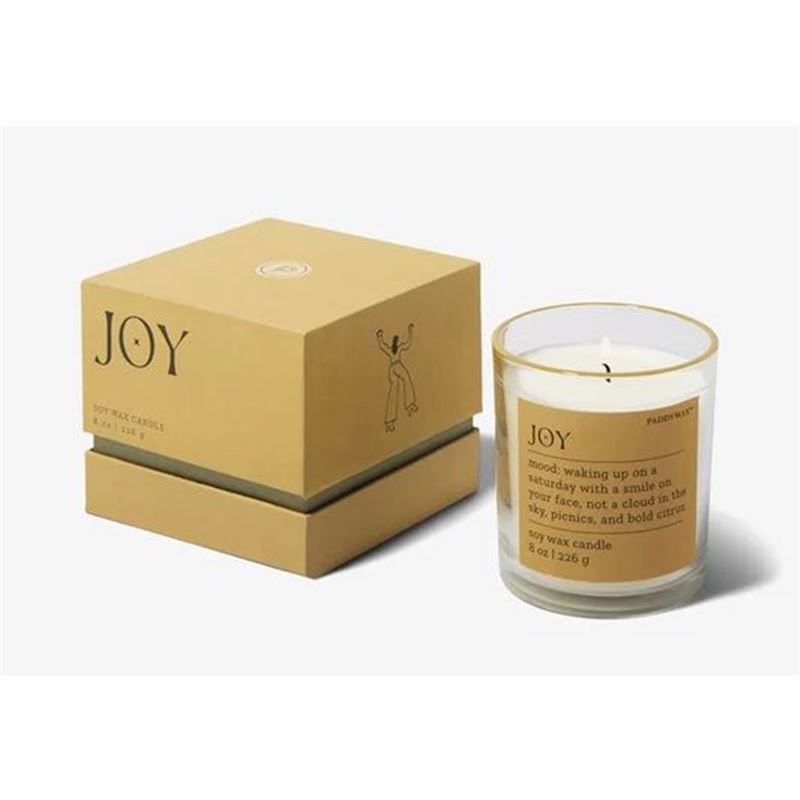 Paddywax – Mood 8oz. Candle Joy Green Misted Lime