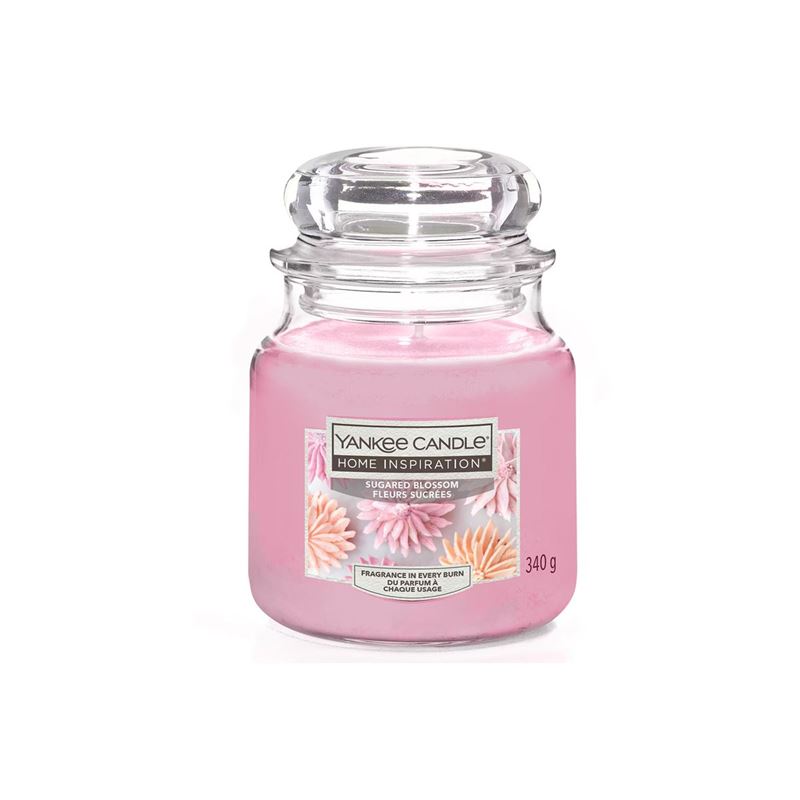 Yankee Candle – Sugared Blossom Scented Candle 60Hr Burn