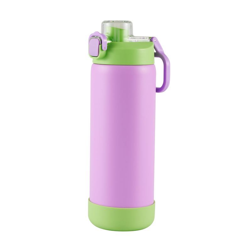 Avanti – HydroSip & Chug Insulated Bottle 550ml Purple/Green
