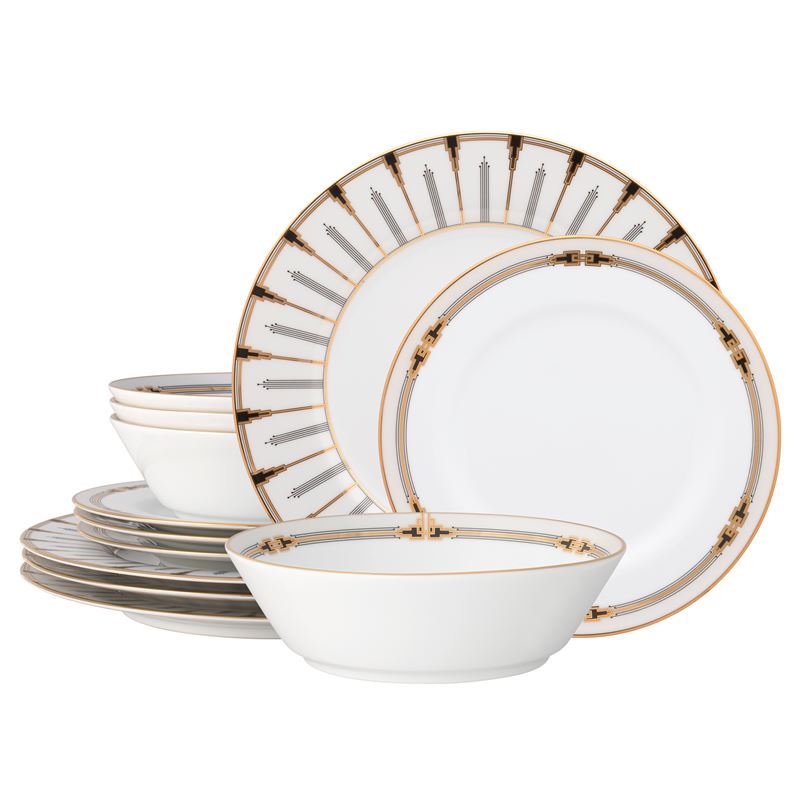 Noritake – Empire Gold 12pc Fine China Dinner Set