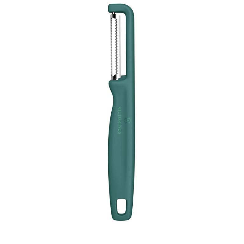 Victorinox – Iota Serrated Double Edge Peeler 10cm Kale (Made in Switzerland)