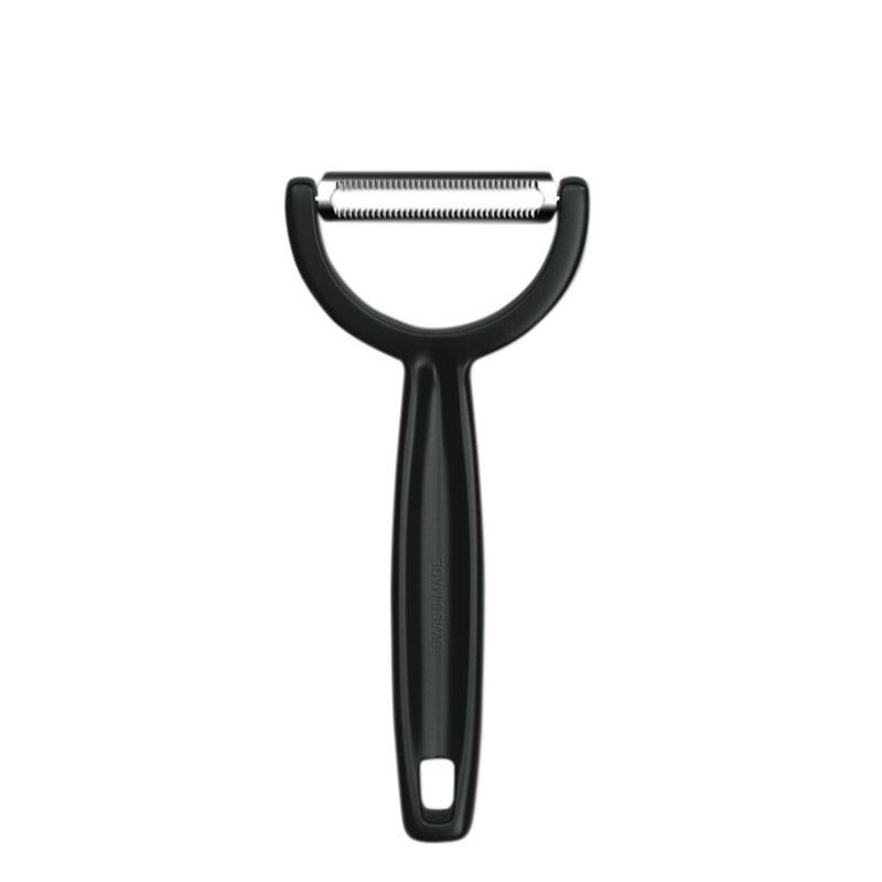 Victorinox – Ypso Serrated Double Edge Peeler 10cm Black (Made in Switzerland)