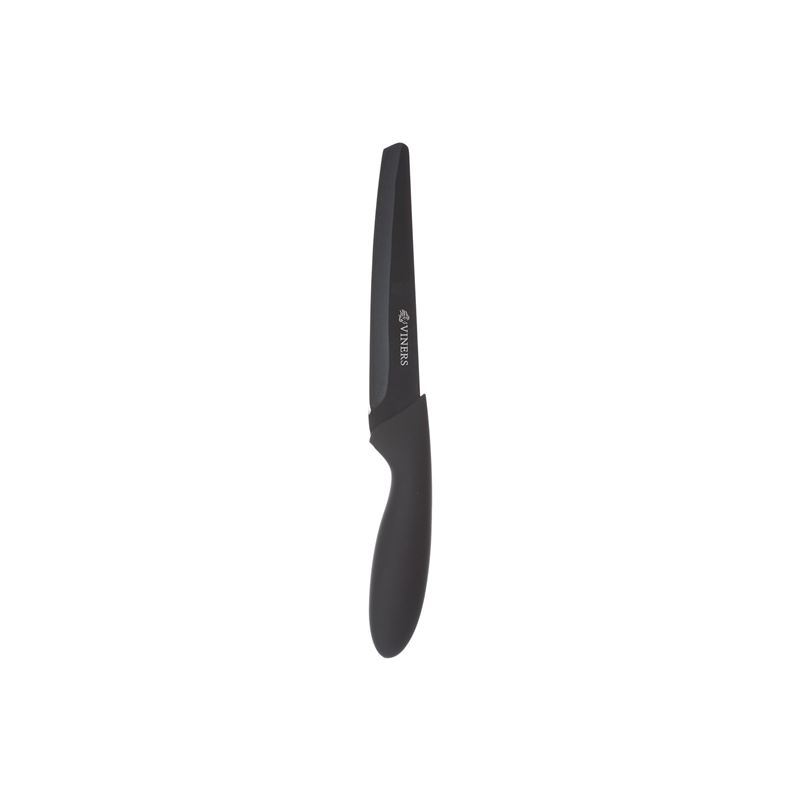 Viners – Assure Square Tipped Utility Non-Stick Knife Black 13cm