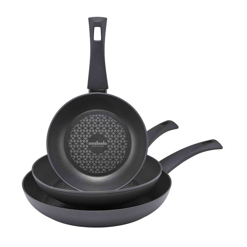 Essteele – Per Cucinare Premium Non-Stick Induction 20+26+30cm Skillet Triple Pack (Made in Italy)