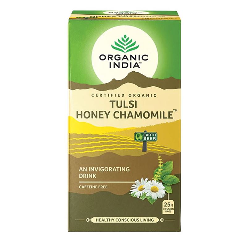 Organic India – Tulsi Honey Chamomile Tea 25 Bag