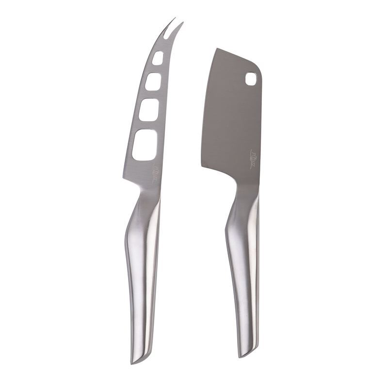 Pizzazz – Stainless Steel Satin Finish Cheese Knives Set of 2