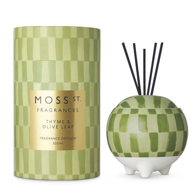 Moss St Fragrances – Thyme & Olive Leaf Large Diffuser 350ml