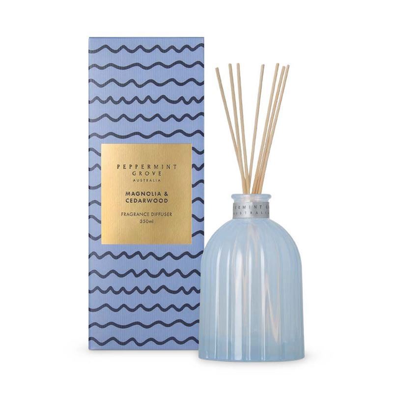 Peppermint Grove – Magnolia & Cedarwood Large Diffuser 350ml