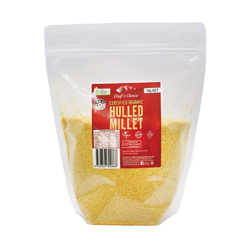 Chef’s Choice – Organic Hulled Millet 1kg