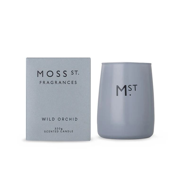 Moss St Fragrances – Wild Orchid Large Soy Candle 370g