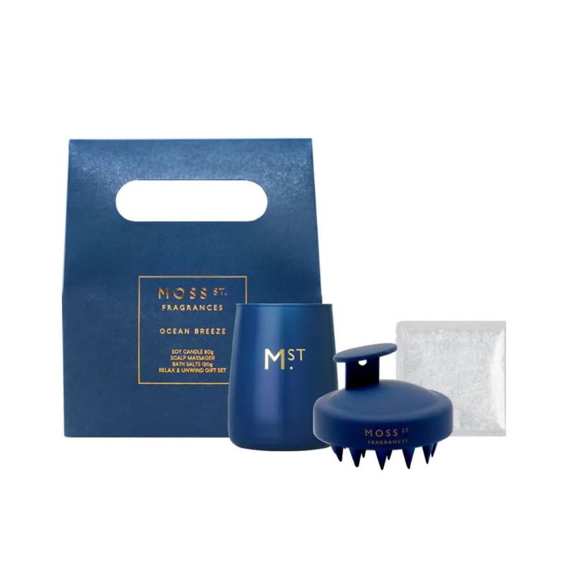 Moss St Fragrances – Ocean Breeze Relax & Unwind Gift Set