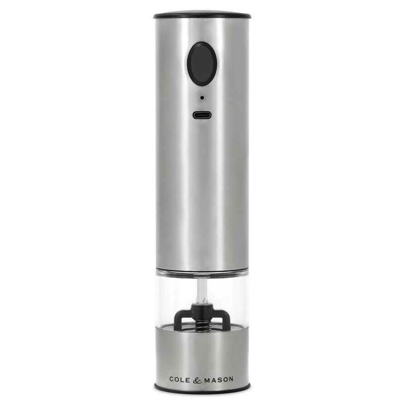 Cole & Mason – Battersea USB-C Re-Chargeable Salt OR Pepper Mill 21cm