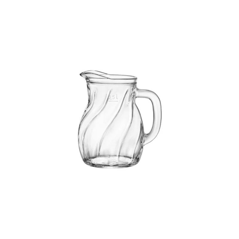 Bormioli Rocco – Bistrot Twist Jug with 500ml Fill Line