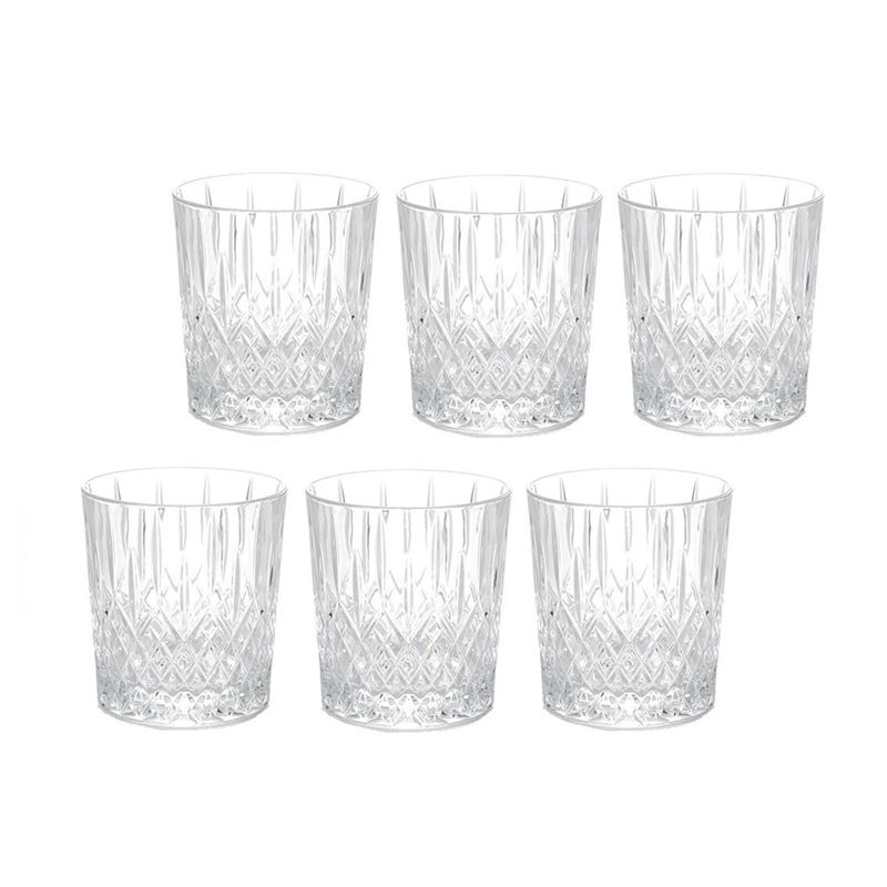 RCR Cristalleria Italiana – Tosca High Ball Tumbler 370ml Set of 6 (Made in Italy)