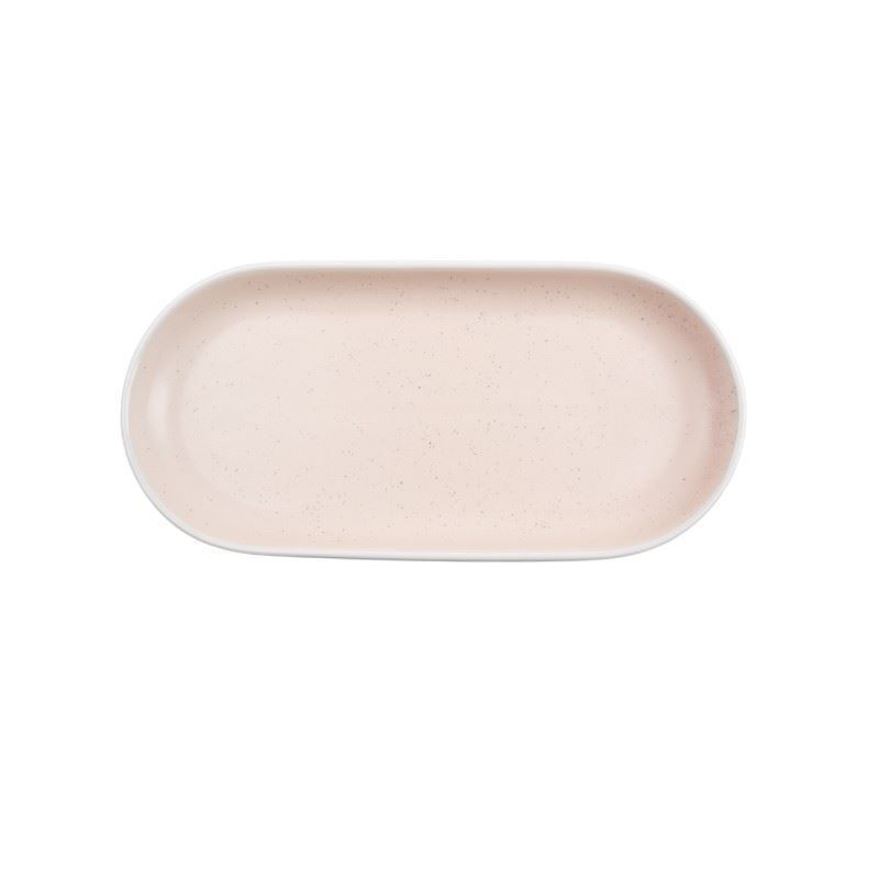 Tablekraft – Urban Reactive Pink Commercial Grade Oval Platter 29.5x14cm