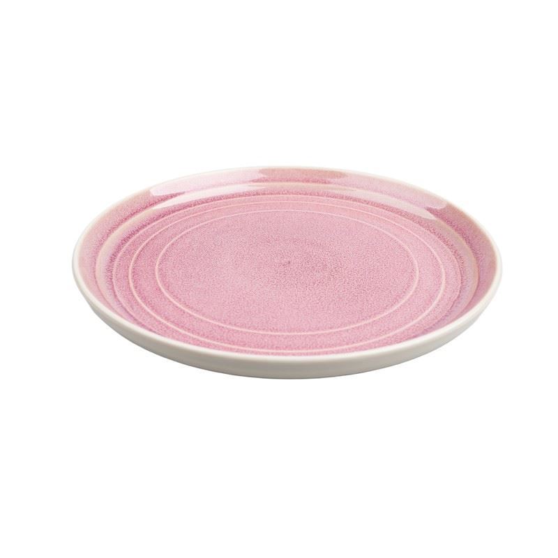 Tablekraft – Linea Dusty Pink Commercial Grade Round Coupe Plate 22cm