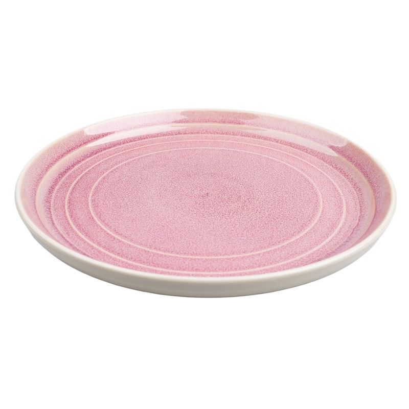 Tablekraft – Linea Dusty Pink Commercial Grade Round Coupe Plate 28cm