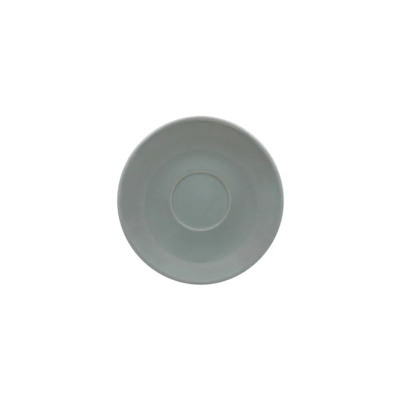 Brew – Silver Ice/White Gloss Matt Commercial Grade Espresso Saucer 12cm