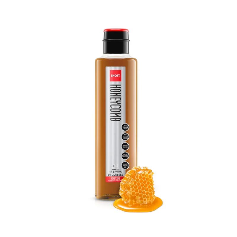 Shott – Honeycomb Syrup 1Ltr (Made in New Zealand)