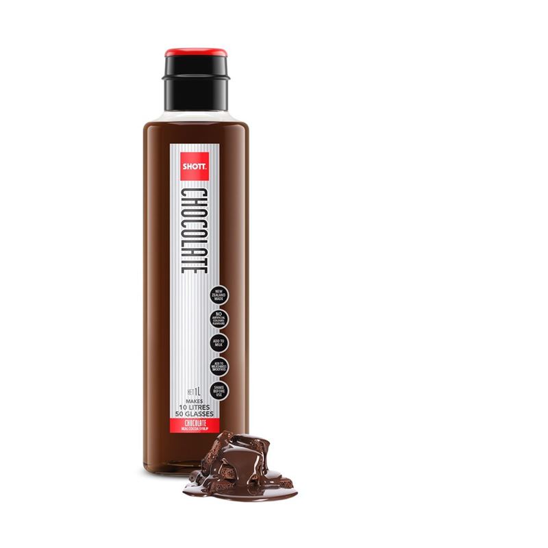 Shott – Chocolate Syrup 1Ltr (Made in New Zealand)