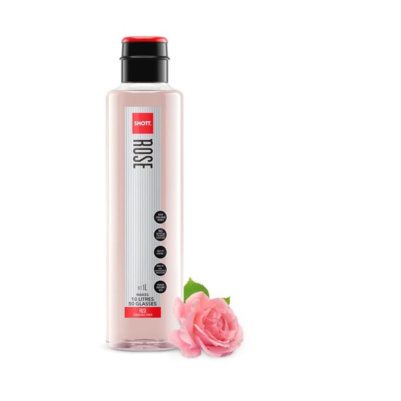 Shott – Rose Syrup 1Ltr (Made in New Zealand)
