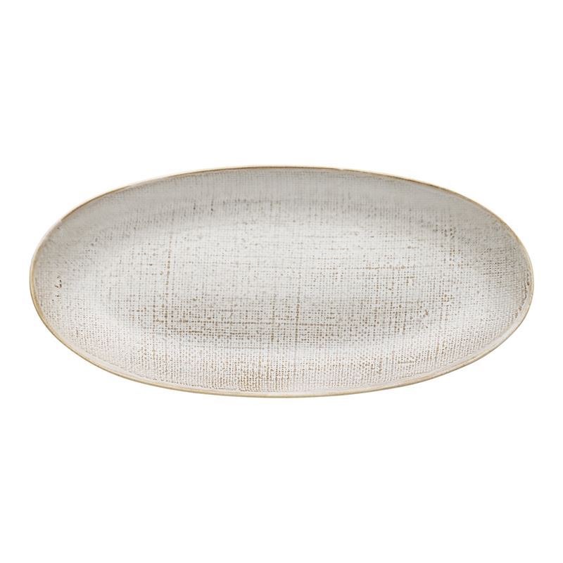 Ecology – Linen Oval Serving Platter 30cm Birch
